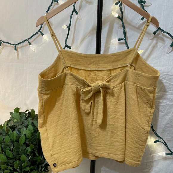 Scotch and Soda Deep Yellow 100% Cotton Top-Sz L - Picture 3 of 8